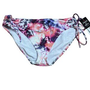 Raisins Swimsuit Bottoms, Size XL Pink Purple Tie Dye Bikini Bottoms NWT